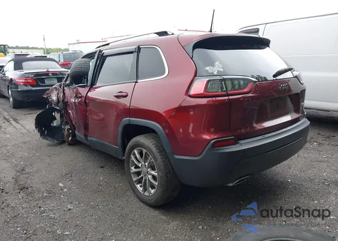 2020 Jeep Cherokee Latitude Plus z USA, uszkodzony, nr VIN 1C4PJLLX1LD522039